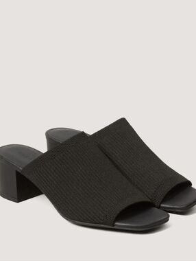 NEW Everlane The Glove Mule In ReKnit Black Knit Slip-On Mule Sandals 9.5